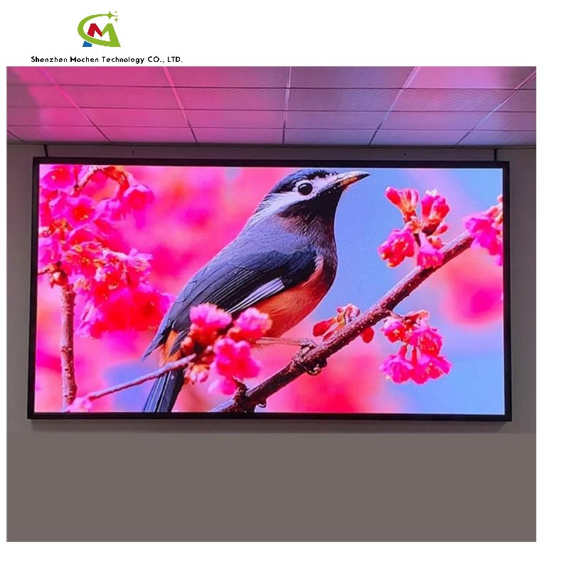 Wall Mounted LED Video Wall Indoor 2K 4K 8K Fixed HD Ultra Thin Fine Pitch P2 P2.5 P1.86 Advertising COB Gob LED Display Screen