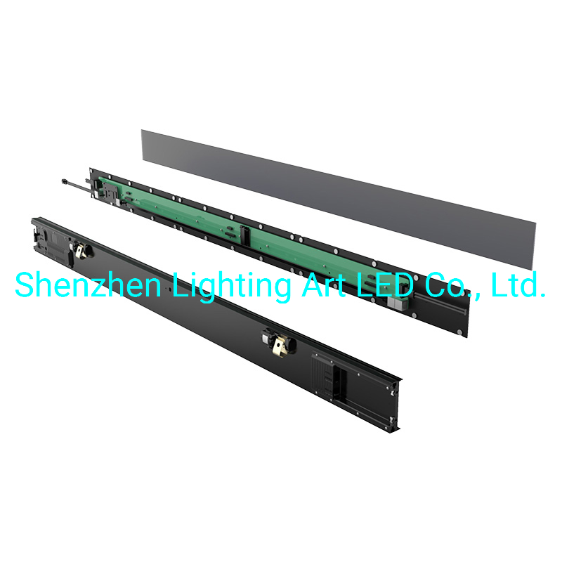 Control remoto y control de WiFi Gob P1.875 Estante LED inteligente interior Mostrar el desplazamiento de la pantalla de firmar el mensaje para el supermercado