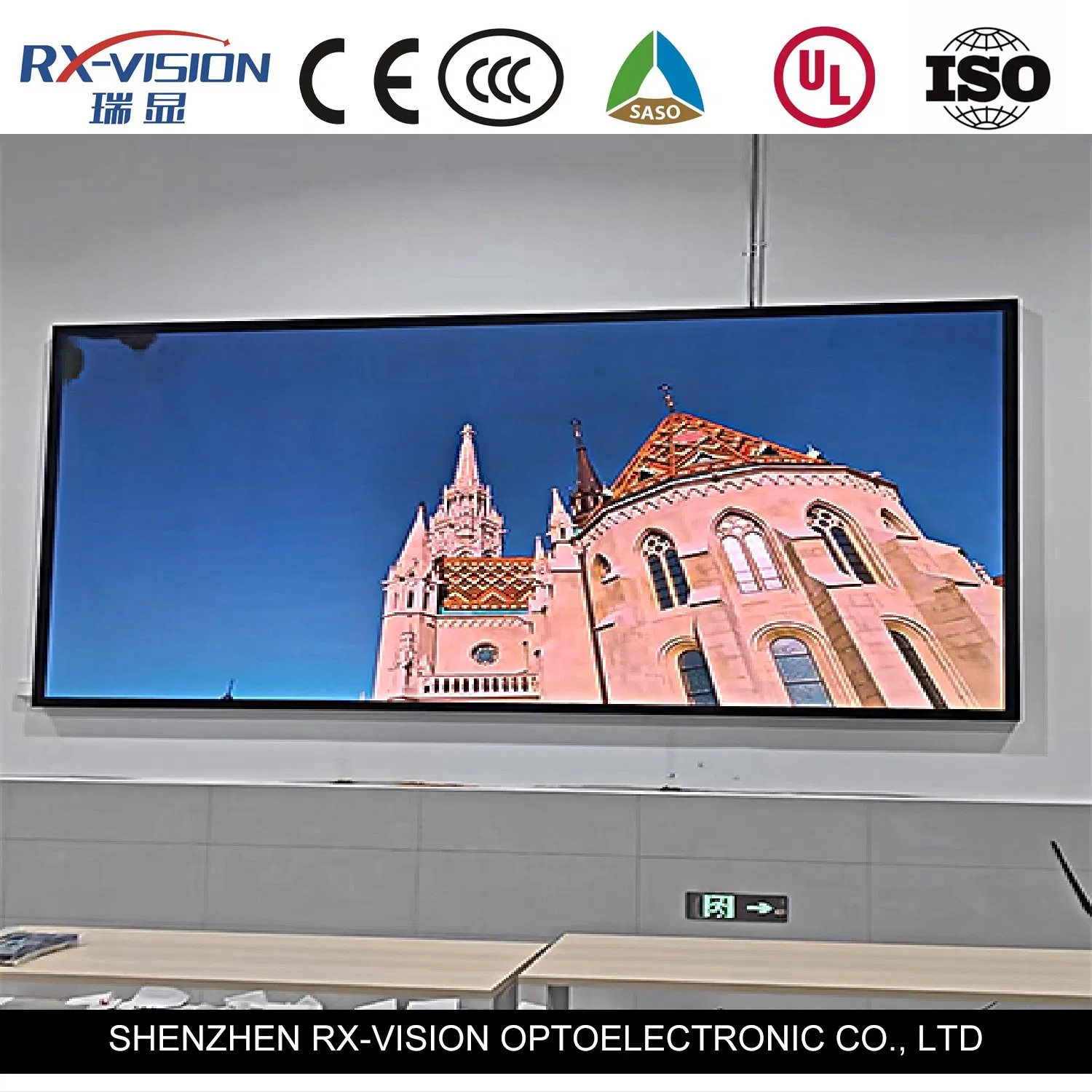 Indoor Fixed P1.25 High Resolution Small Fine Pitch Pixel Advertising LED Display