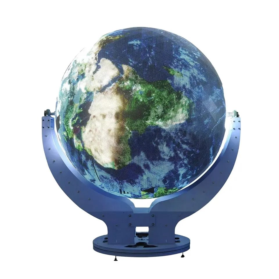 P2.5 P2, 604 P2.976 P3 P3.91 Indoor Full Color Flexible Curve Column Cylinder Creative Digital Custom LED Display