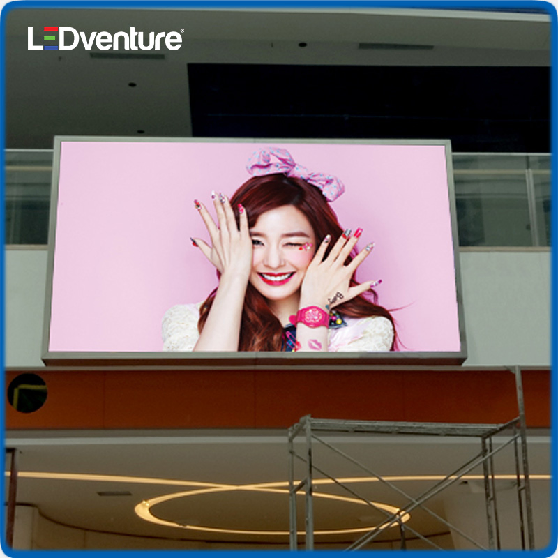 High Brightness P6 Outdoor Fixed Pole Wholesale Pillar LED Display Video