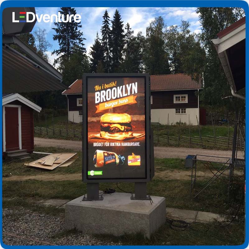 Indoor Outdoor Full Color Advertising Rental Curved Digital Flexible Poster Window LED Display with P1.2 P1.8 P2.5 P3.91 Price