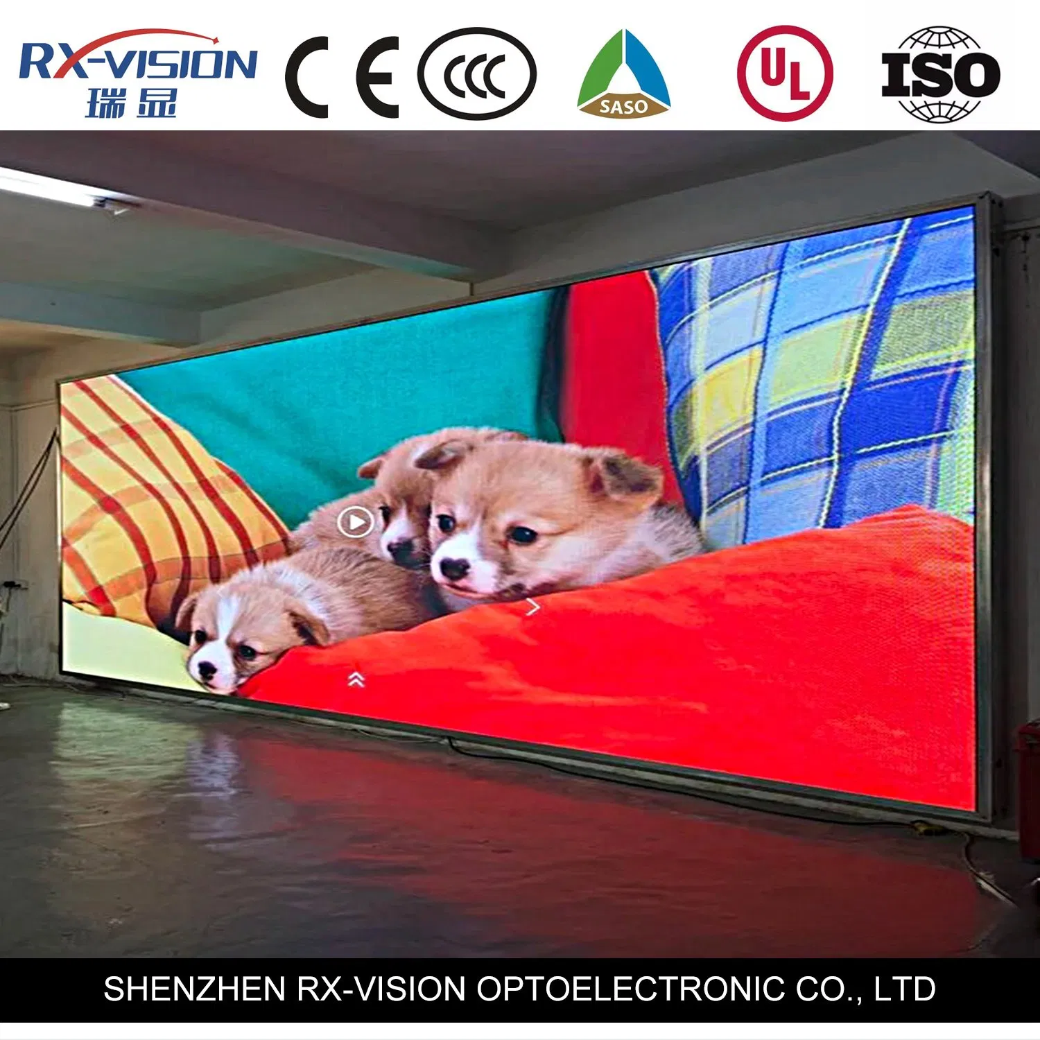 Small Fine Pixel Pitch Ultra HD LED Display P1.56 Indoor Cabinet LED Modular Video Wall