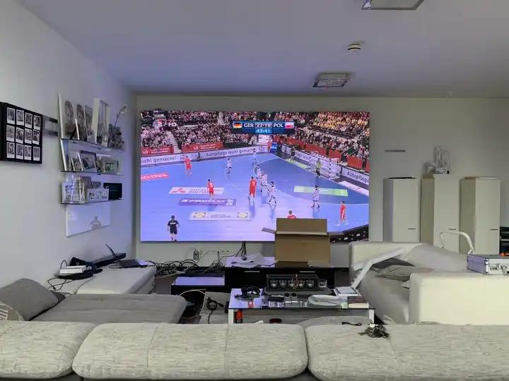 Conjunto Completo de Pantalla de Video LED Mini de Montaje en Pared Interior COB Gob P1.2 Pantalla LED de Pared