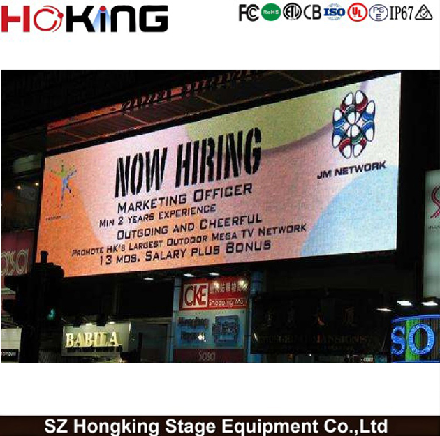 10000nits High Brightness Outdoor P6 LED Display Video Billboard of Pillar