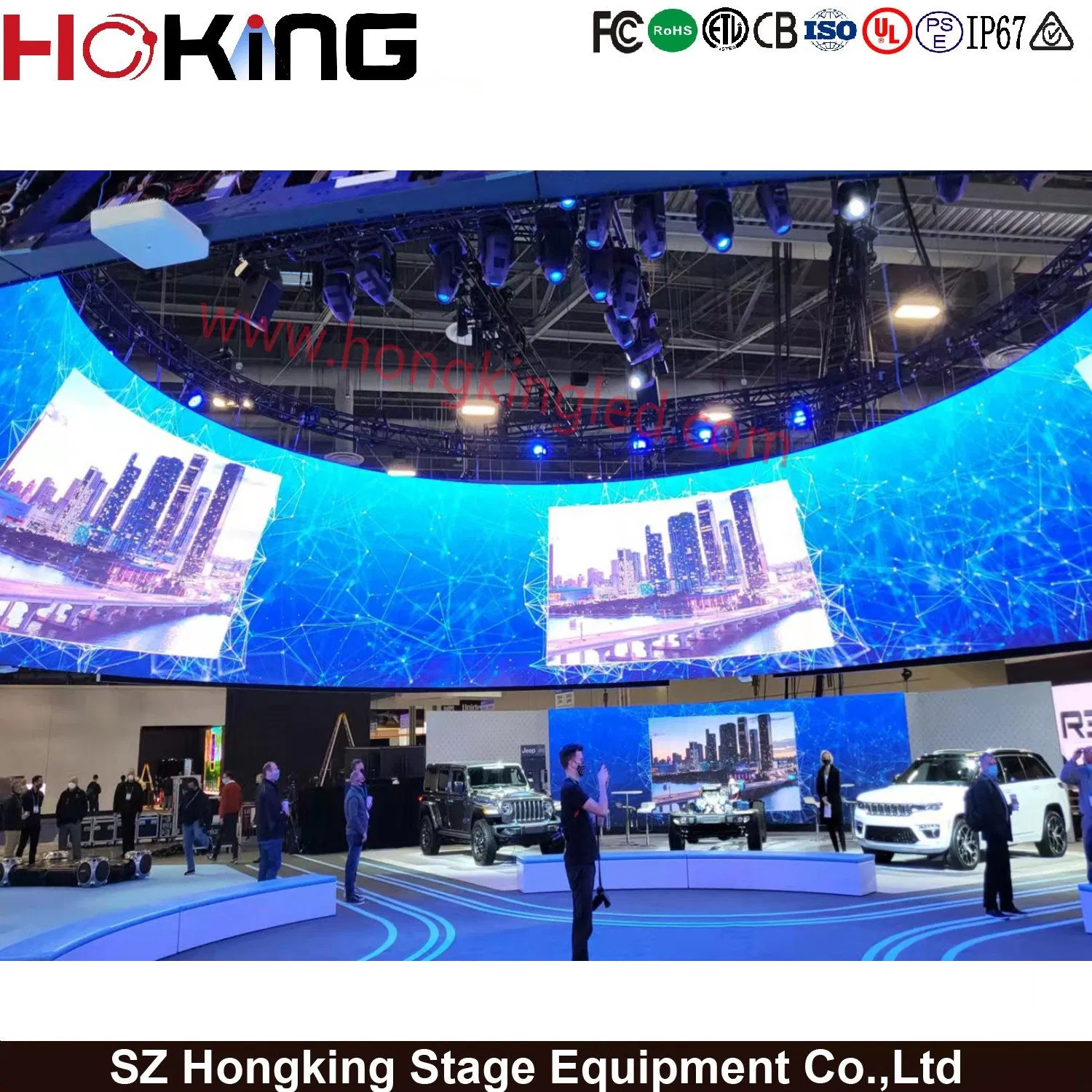 Indoor Fine Pixel Pitch Gob LED Display P1.25 P1.86 P2 LED Video Wall