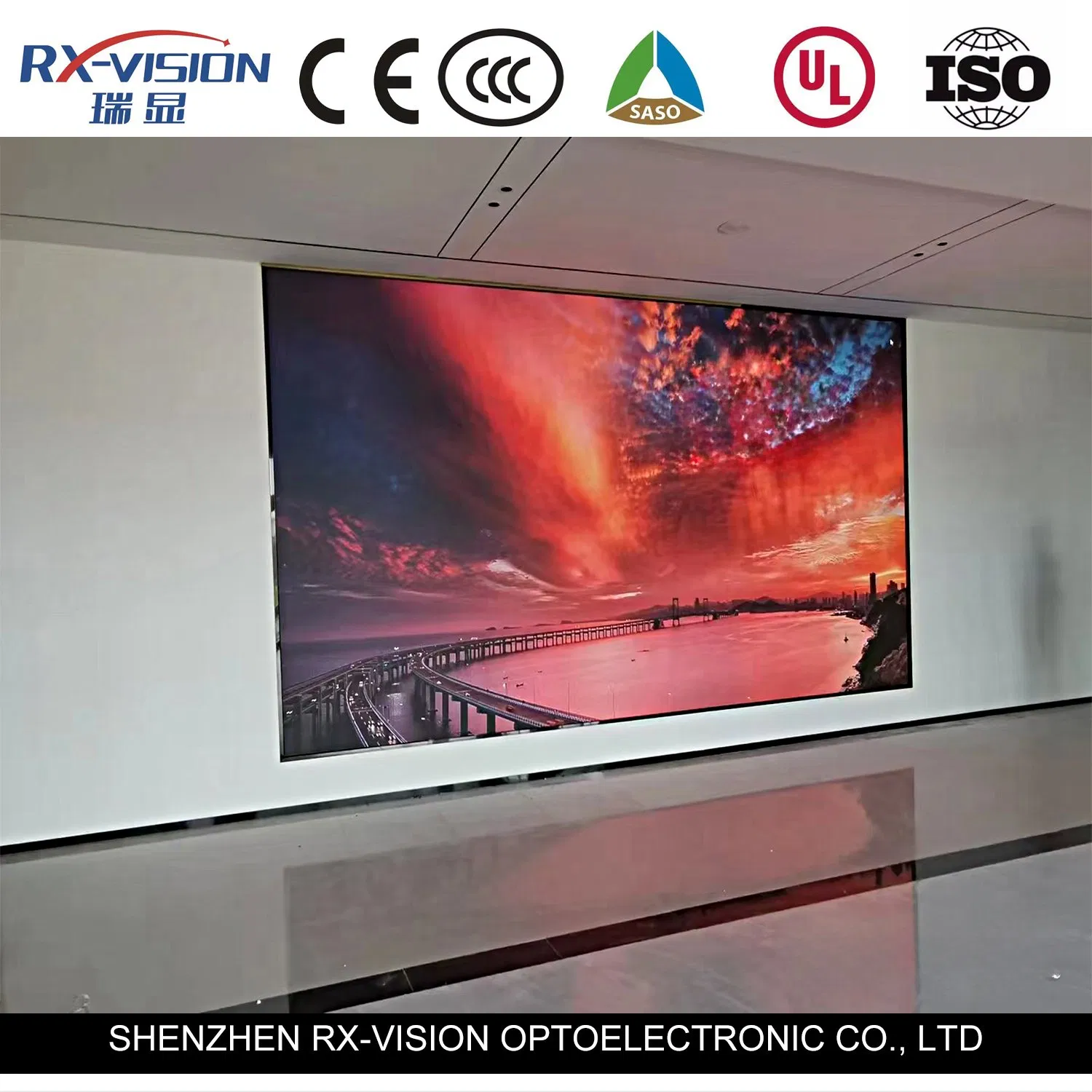 Small Fine Pixel Pitch Ultra HD LED Display P1.56 Indoor Cabinet LED Modular Video Wall