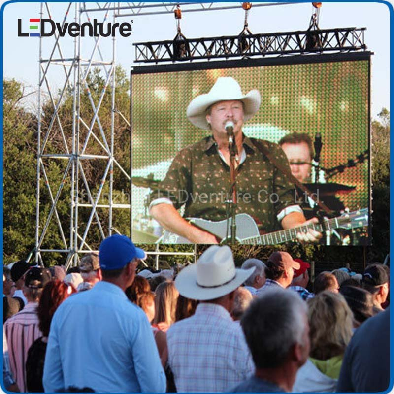 Outdoor P4.81 High Quality Advertising Rental Video Wall Curve LED Display