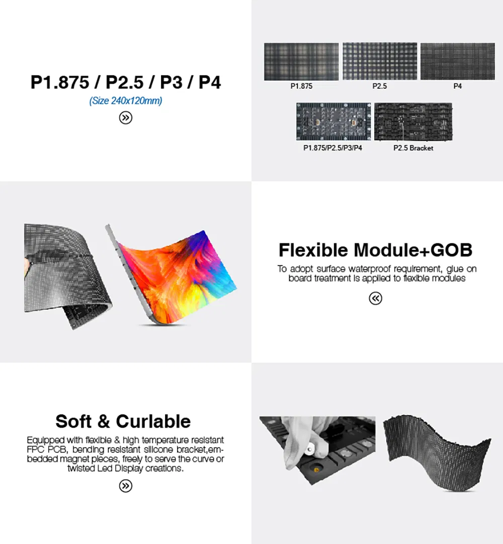 Flexible LED Display Detail 2