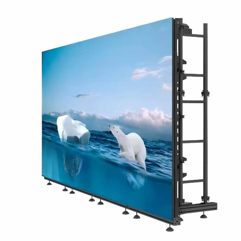 Multi-Panel Creative Design Large LED Wall Curve LED Display P2.6 TV Studio