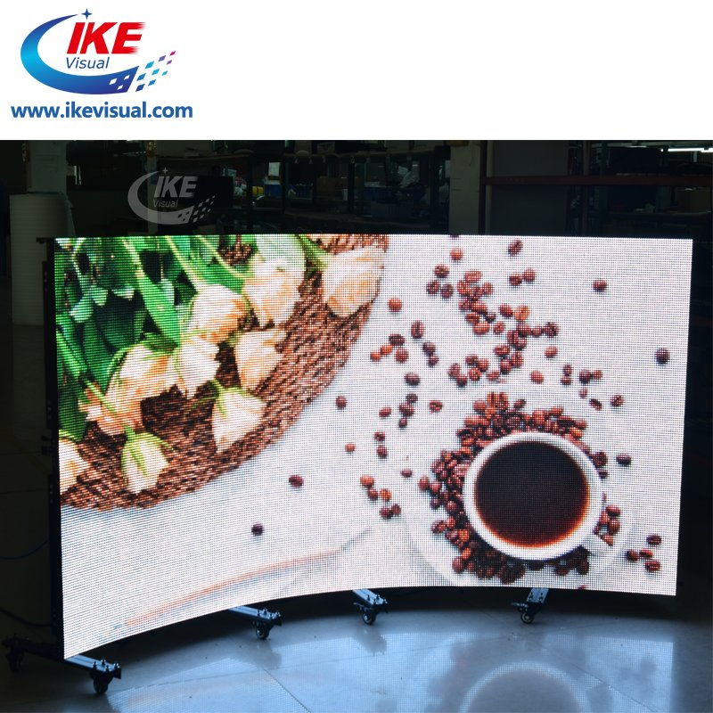 Mobile LED Display Outdoor with Flexible Curved Cylinder Pillar Whole Sale LED Digital Display