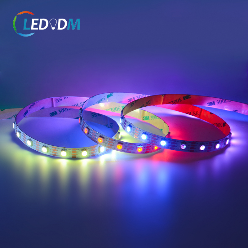 Individually Addressable Ws2815b 10mm 60LEDs/M 144LEDs/M DC12V Digital RGB RGBW LED Pixel Strip Tape Light