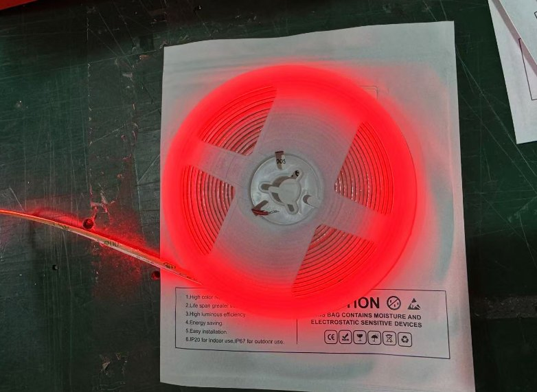 High Density Colorful COB LED Strip Light 24V 12V RGB RGBW