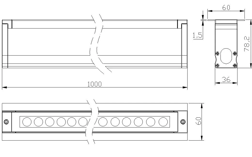 Dimensional drawings