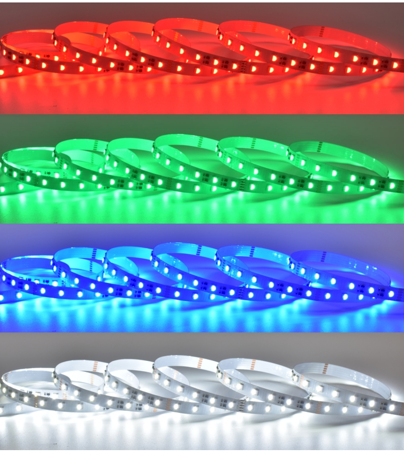 Hot Selling 60LED/M RGBW 4in1 LED Tape Light Ultra Long 15m Constant Current RGBW 24VDC LED Strip