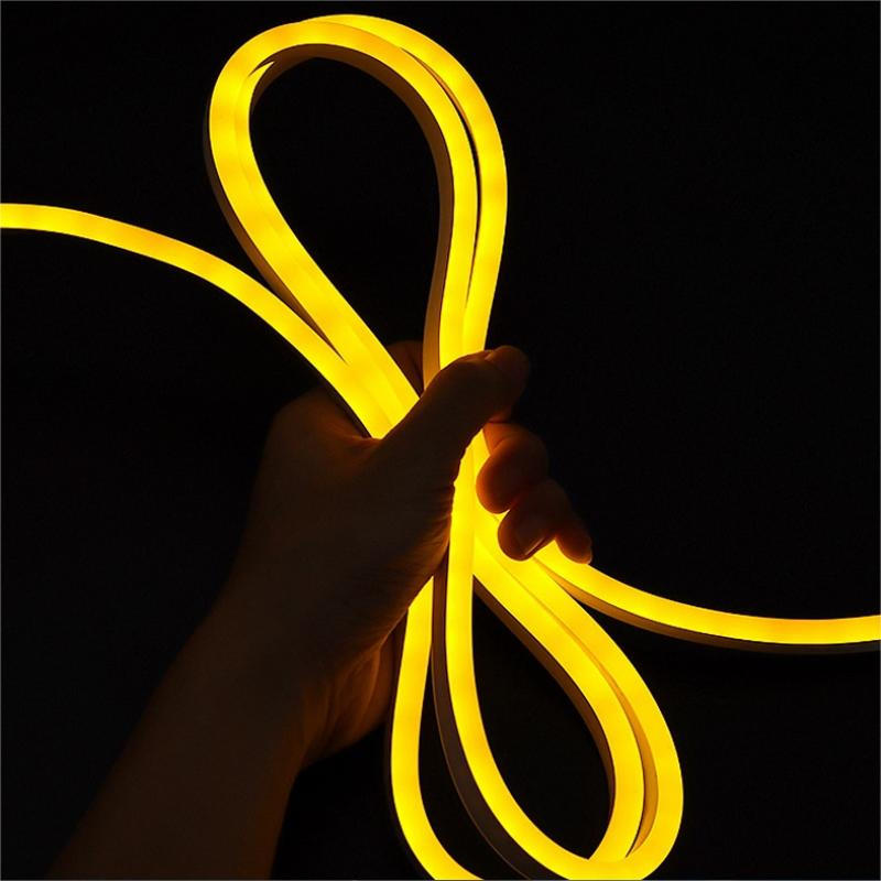 LED Silicone Sleeve Flexible Linear Light with Embedded Atmosphere Modeling Outdoor Waterproof Bendable Neon Strip