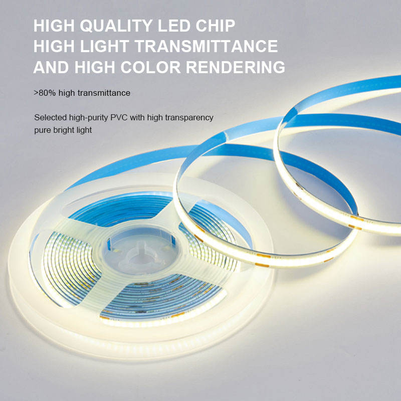 High-Density 5m COB LED Strip Light for Versatile Lighting