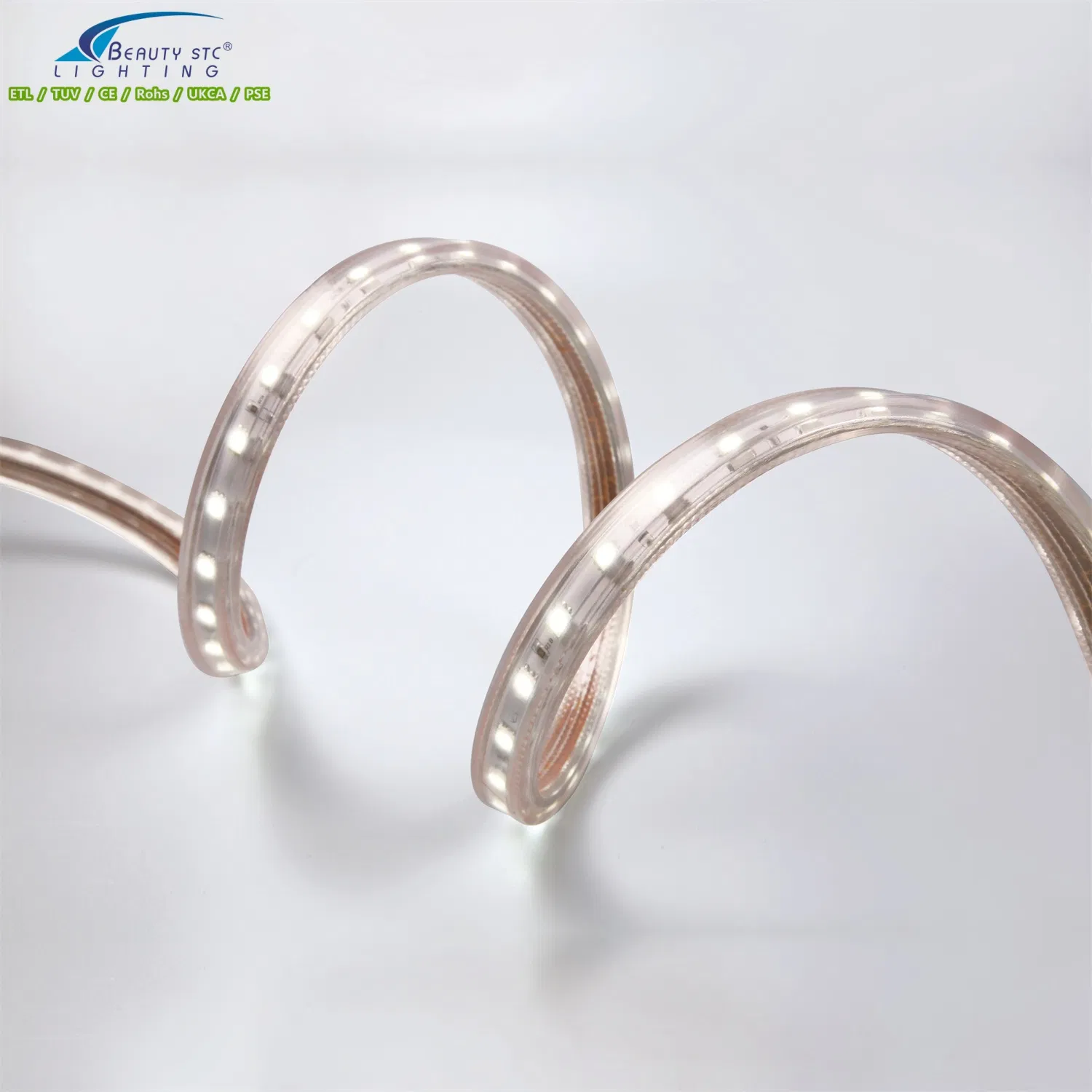 ETL/CE/PSE 100-240V RGB LED Strip Light with IR/RF Control for Decoration Applications