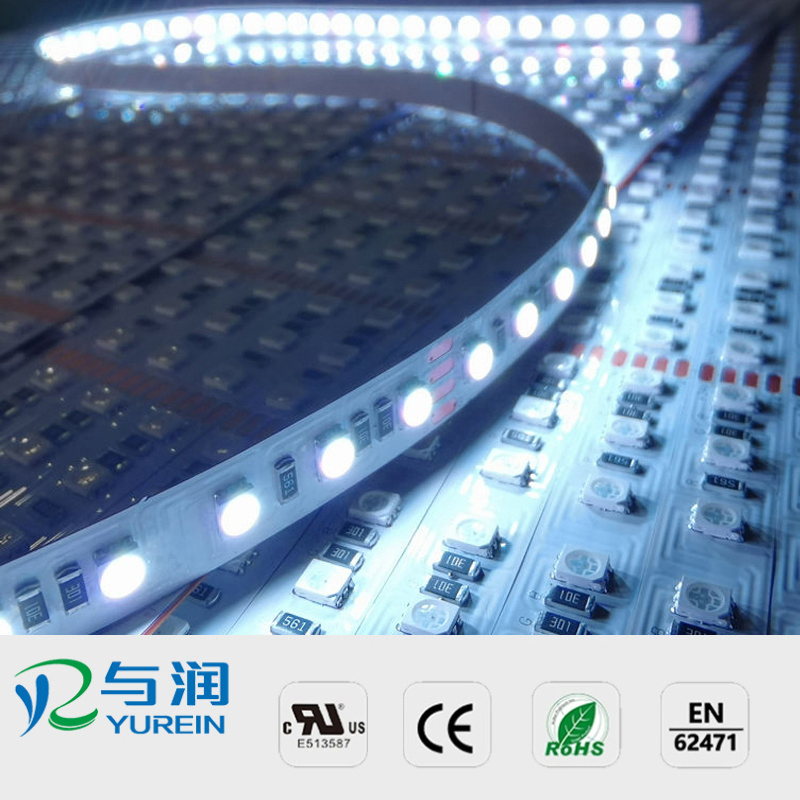 High Brightness LED Linear Light Flexible RGB LED Strip Light with 5050 RGB SMD