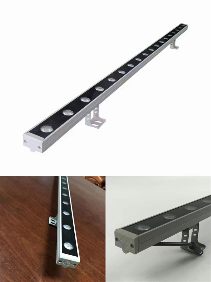 RGB Colorful 12V 24V Addressable LED Strip Low Voltage Linear Wash Light Bar Dimmable RGBW Lights