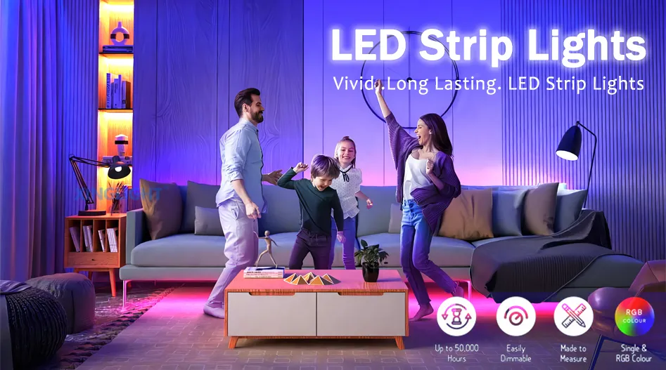 LED Strip Light Display