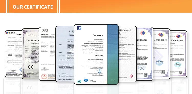 Certificates
