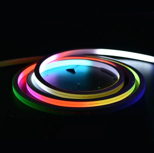 Digital DMX Spi IP67 1615 LED Neon Flex RGB RGBW Strip Light
