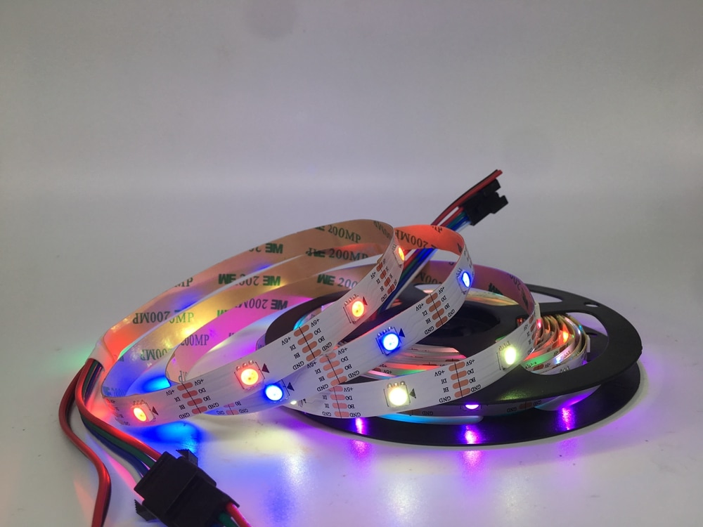 Glite Ws2813 5V RGB Pixel Strip Light 150LEDs 5m Addressable LED Tape