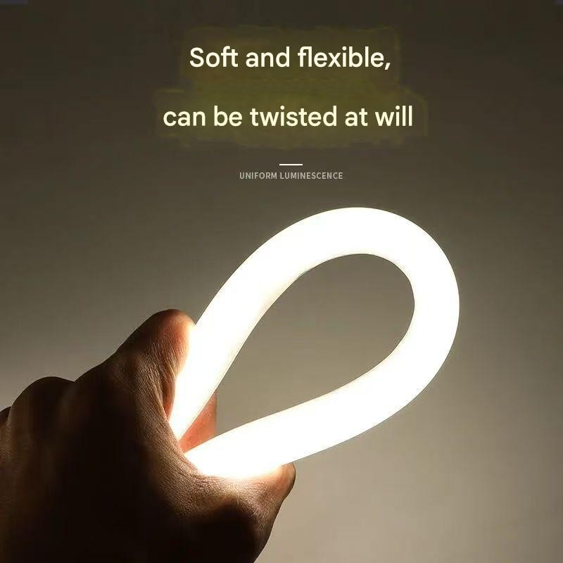 Low-Voltage Flexible Neon Fantasy RGB Silicone Light Strip LED Light Strip High Bright Outdoor