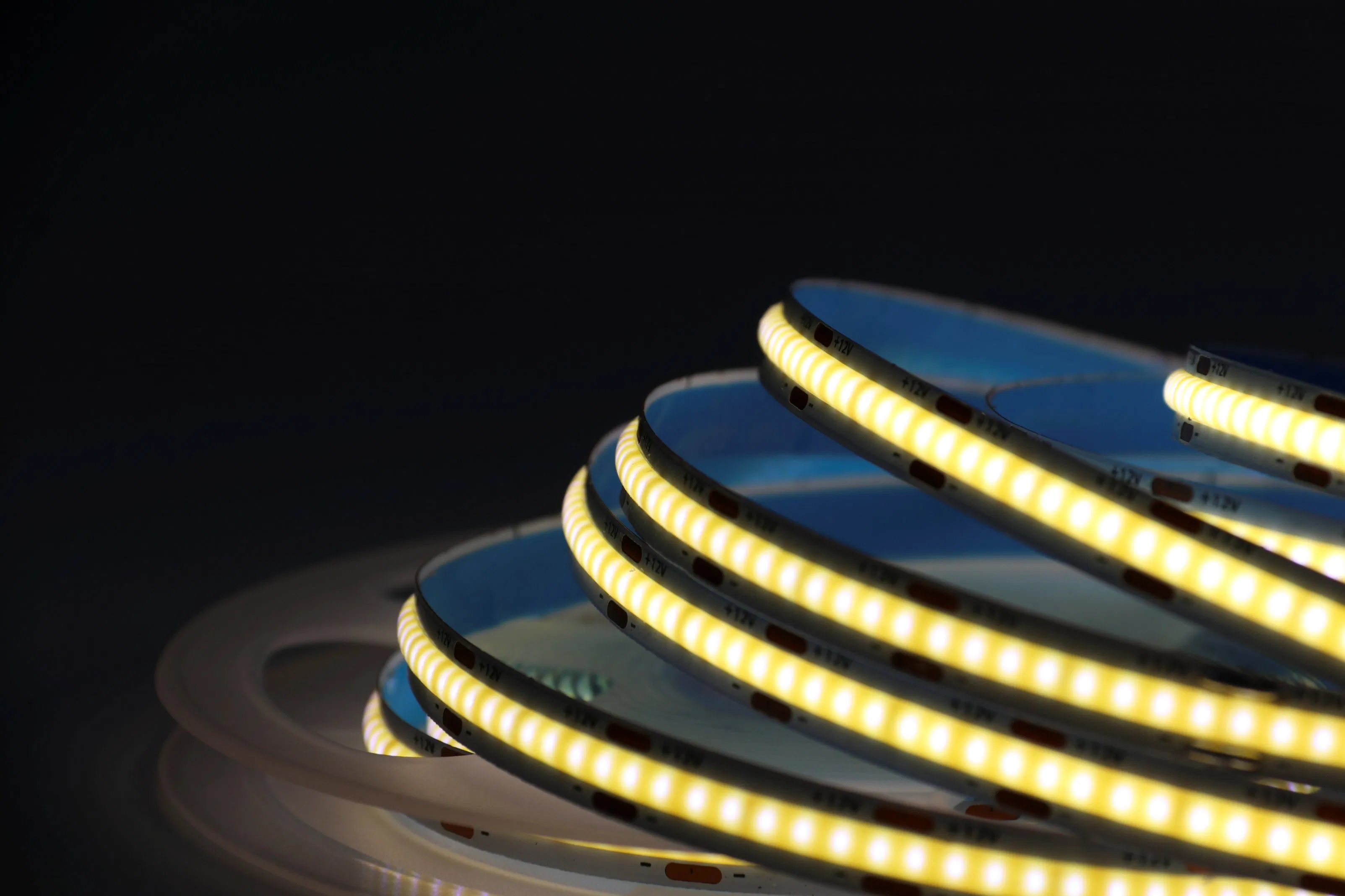 High Density Flexible Strip 480LEDs/M DC12V/24V COB LED Strip Light for Commercial Lighting