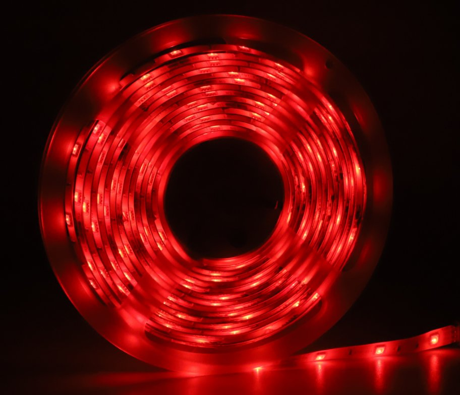 China Factory LED Strip Light, 110-120V Flexible/Waterproof/Multi Colors/Multi-Modes Function/Dimmable SMD5050 LED Tape Light Remote for Home/Office/Building