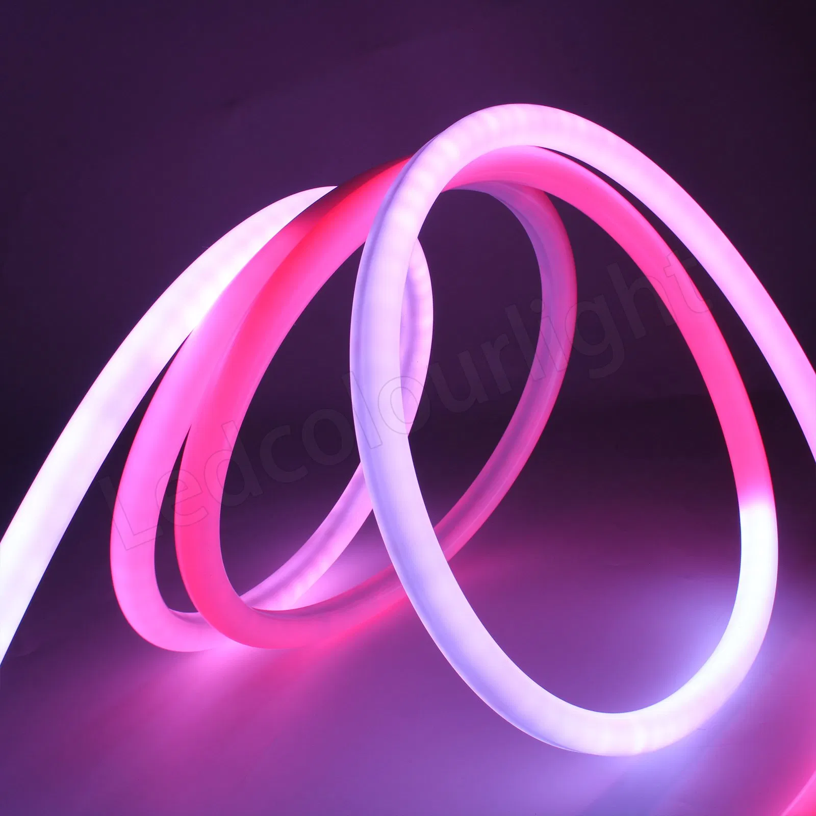 D25 Ws2811 RGB LED Neon Flex Strip Light Waterproof Outdoor Decoration Lighting for Club DJ