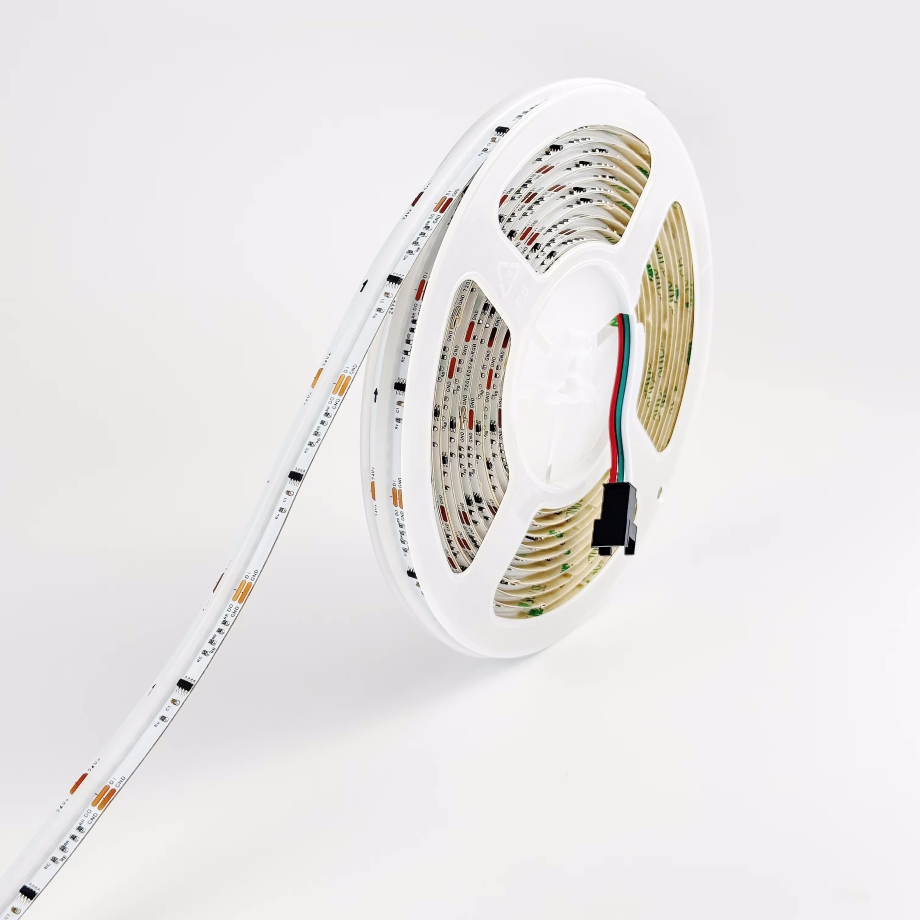 Hot Selling High Density 12V 24V Addressable RGB Flexible COB Strip Light Rgbic COB LED Strip 720LEDs Ws2811 Digital LED Strip ETL