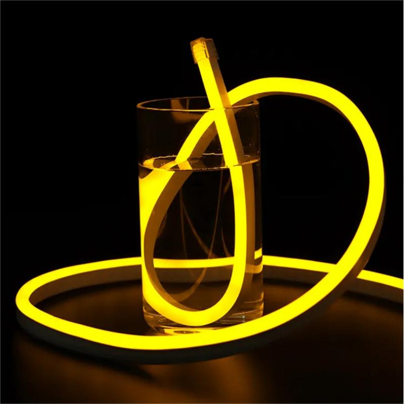 LED Flexible Neon Sign 12V Low Voltage Silicone Soft Light Strip Outdoor Advertising Decoration Project Waterproof Signboard