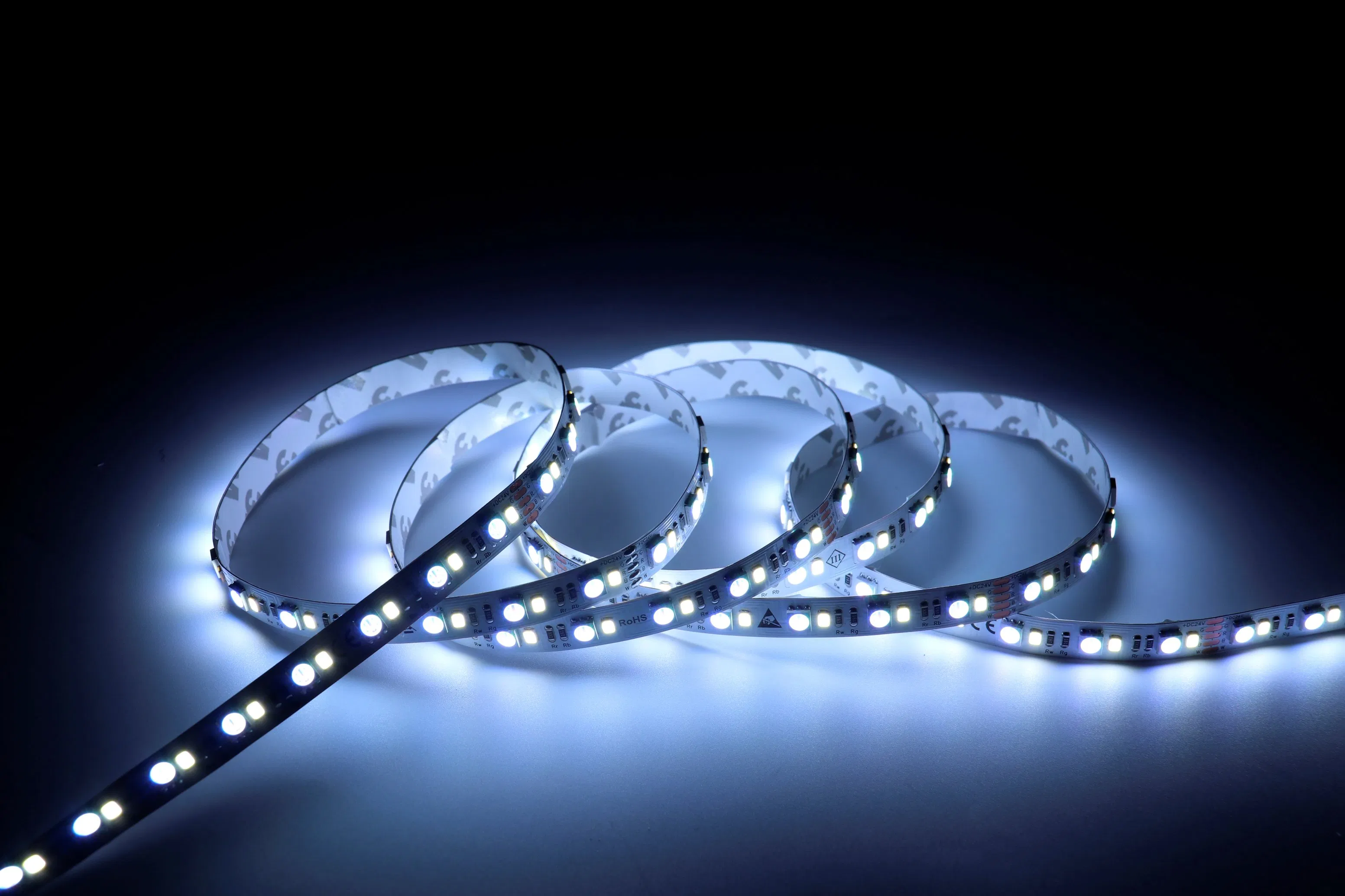 RGBW 2700K 3000K 4000K 5000K 6500K 12V 24V DC Waterproof Outdoor Flexible LED Strip Light