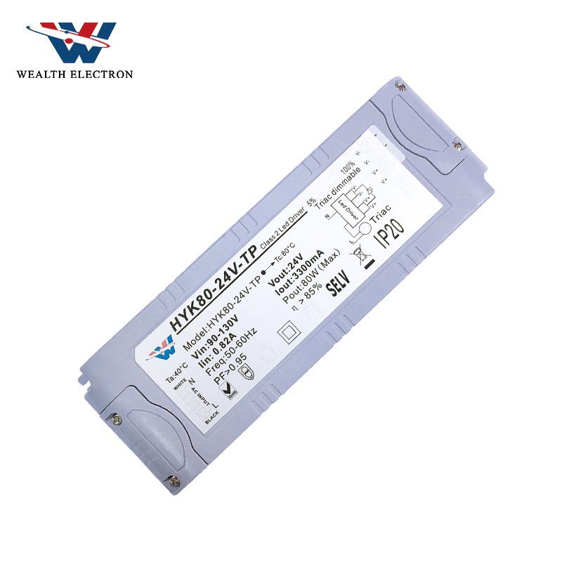 Triac Dimmable LED Down Light Driver 20W 30W Triac Dimming Strip Constant Current and Voltage LED Driver