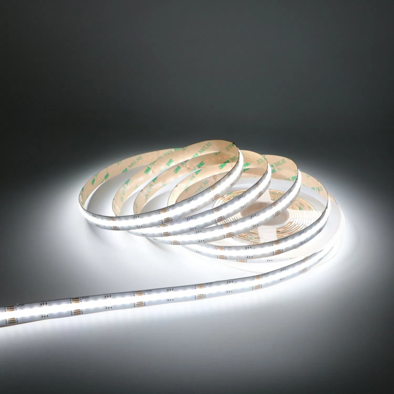 RGB RGBW LED Tape Lights DC24V Indoor Backlight Dotless COB LED Strip Light