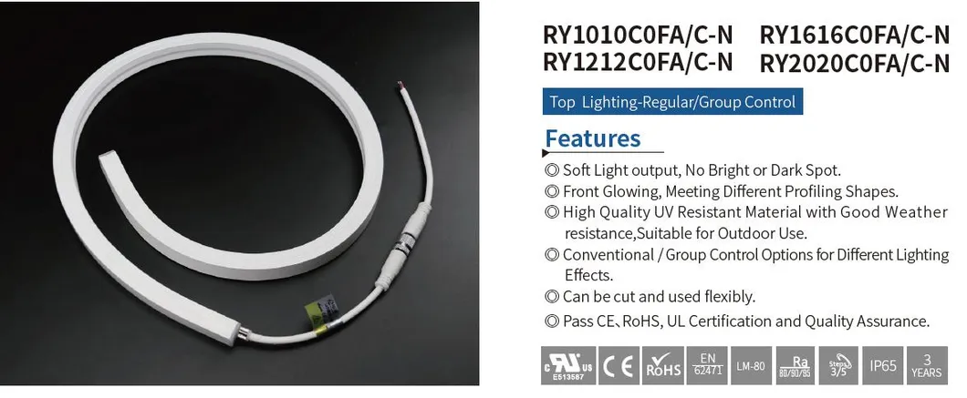 Silicone Neon Flexible LED Strip Light