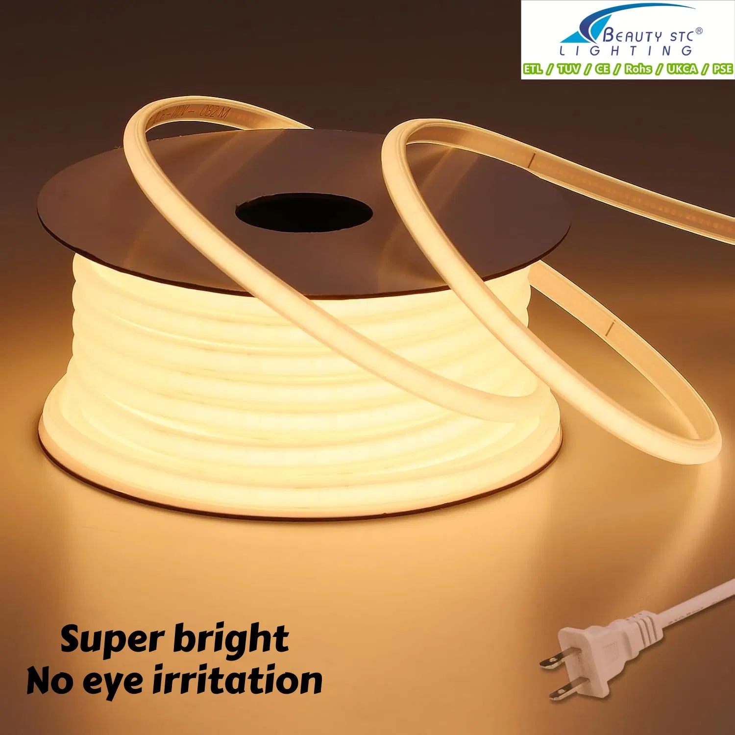 Low Maintenance High Voltage Linear COB LED Strip Light Light with Long Lifespan
