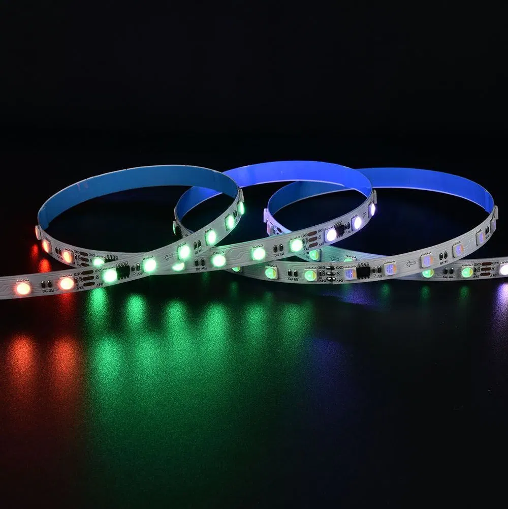 Low Voltage Safety Linearity Chromatic Christmas Decoration RGBW LED Strip Light