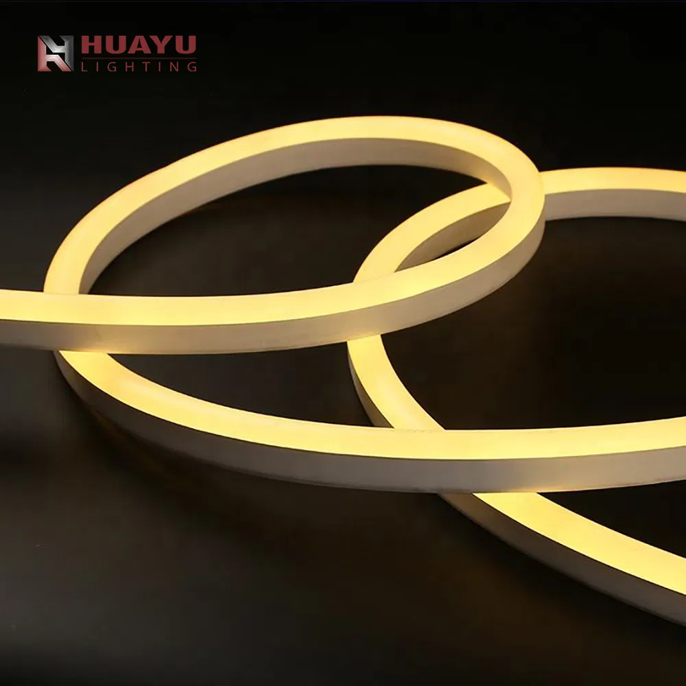 Side Bend 12X25mm Mushroom Head Side Emitting Light Flexible Cuttable Waterproof RGB Multicolor Addressable LED Strip 12V