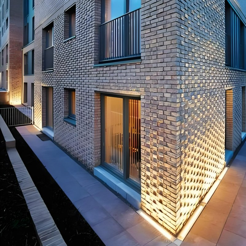 Aluminum Body RGBW IP67 LED Strip Inground Brick Light Waterproof 15~24W