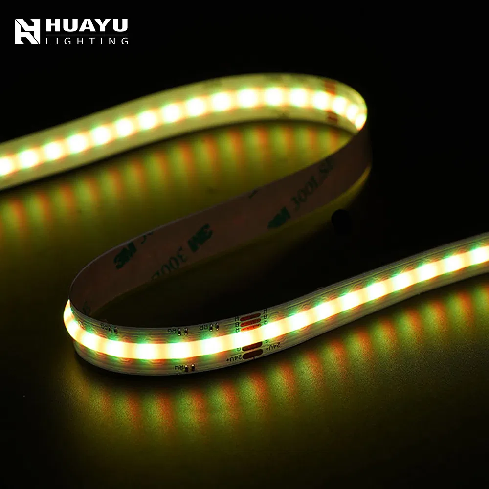 High-Performance RGBW - 784 LEDs/M Dense Pack, 12mm, 19W/M, 24V, High CRI 90, 3-Year Warranty COB Strip Light