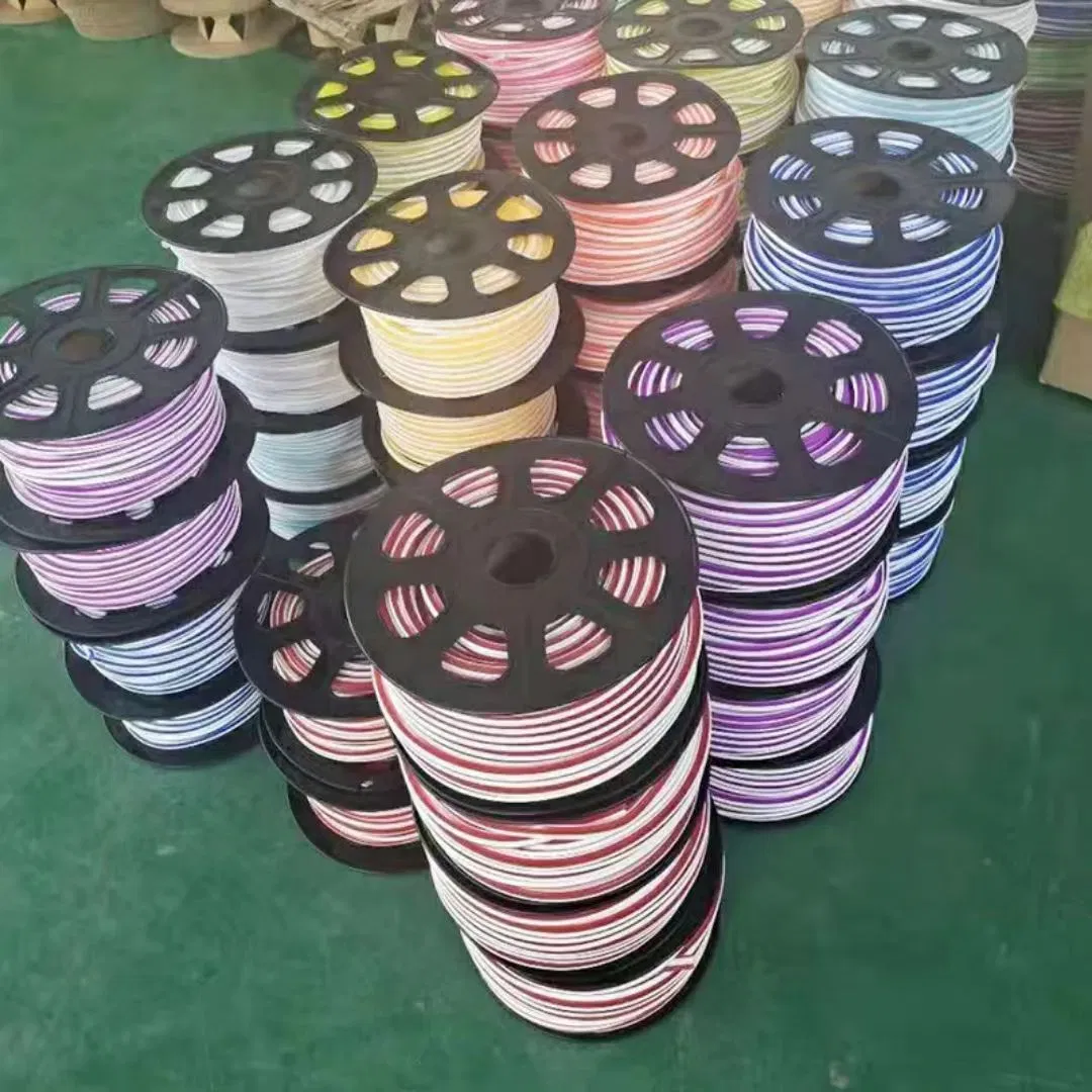 Silicone Tira Rope Luces Tubes Flex Strip Neon LED Flex The LED Neon Lights