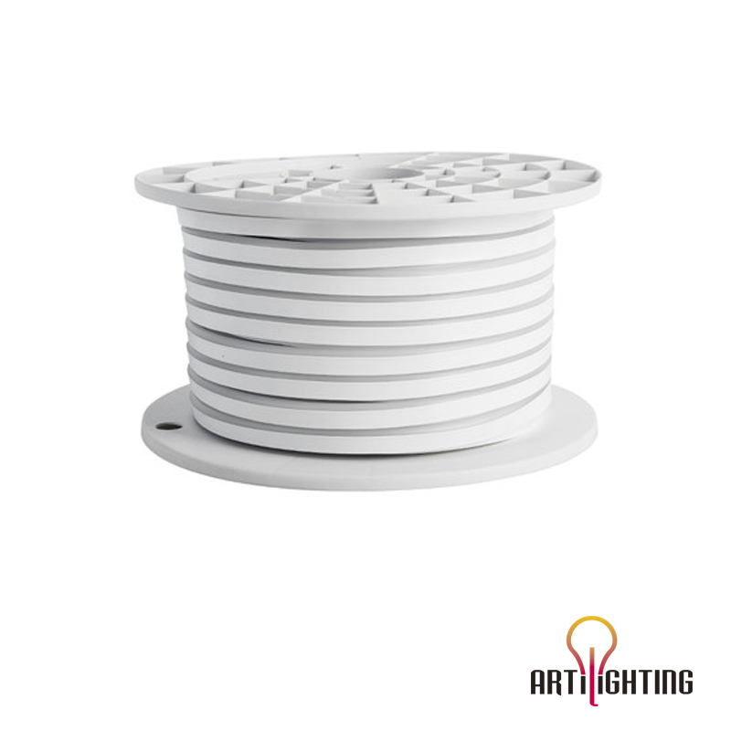 China Manufacturer White Color Silicone Flexible LED Neon Flex Strip Light 8W with Cheapest Price