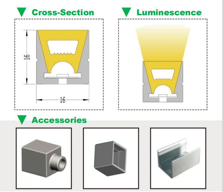 Custom Flex Waterproof Outdoor LED RGB Strip Rope Tube Flexible Silicon Decorations 12V 24V Night The Neon Light