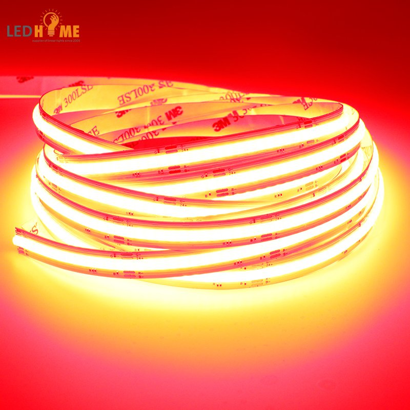 Factory 24V RGB RGBW CCT COB IP20 576LEDs Addressable Magic Digital Pixel Dotless Decoration Lighting Flexible LED Strip Light