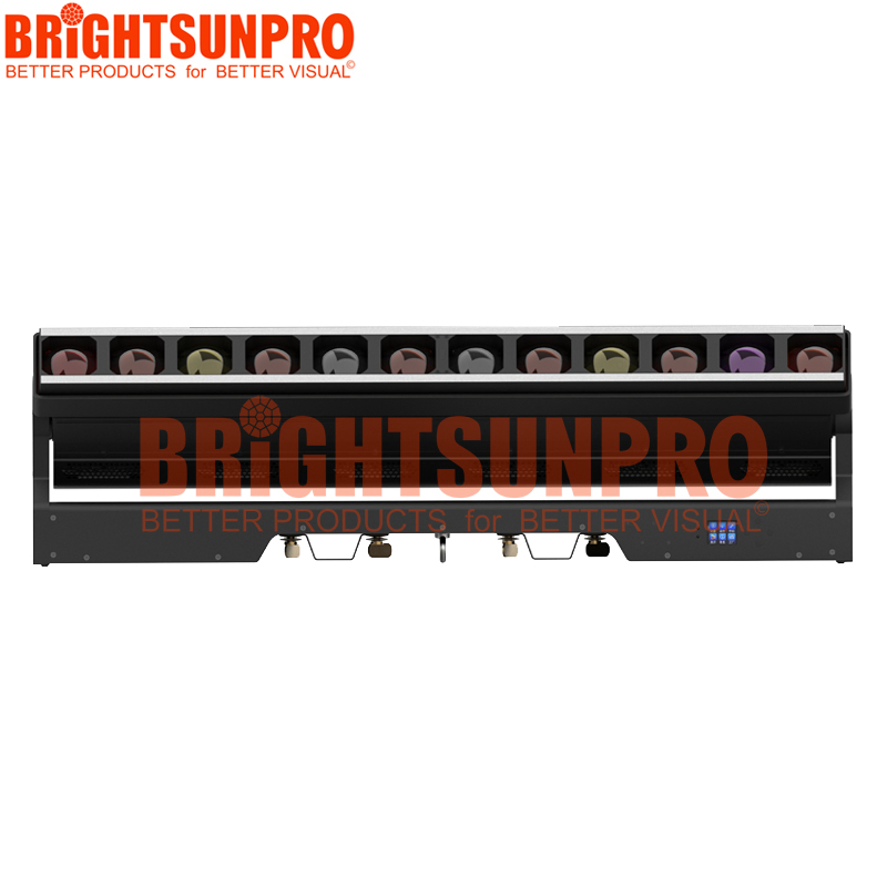 Rattlesnake 12X40W LED RGBW 4in1+Strip Pixel+Zoom Batten Moving Head Light
