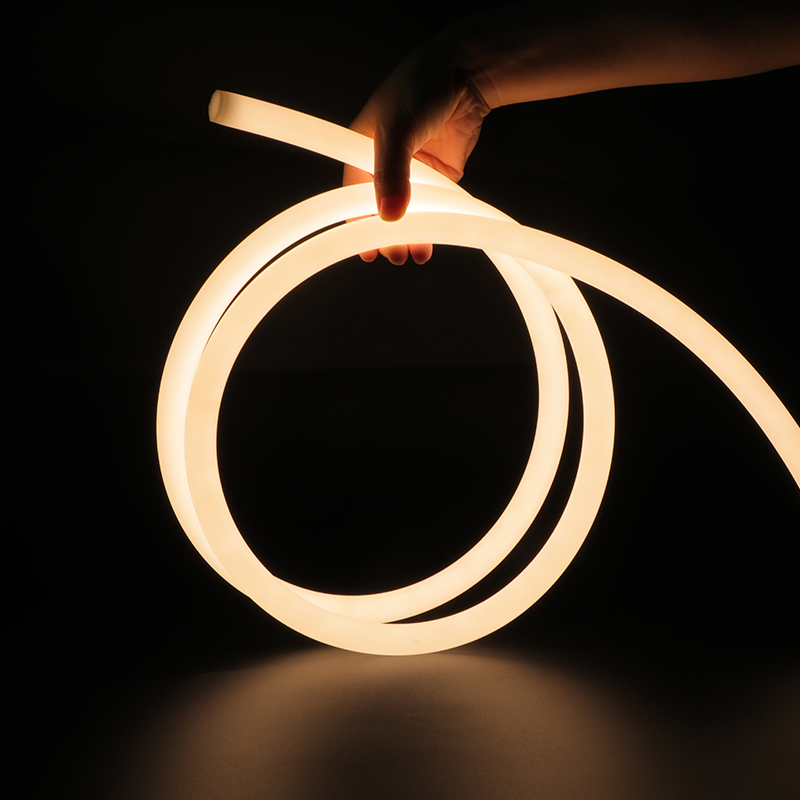 DC24V IP65 Waterproof RGB LED Neon Flex Light 360 Degree Beam Angle Neon Light Tube Flexible Strip Lights