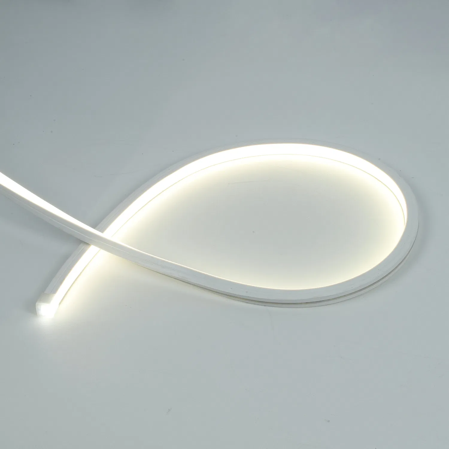 High Voltage Waterproof 220V SMD 2835 LED Strip Light Driveless Silicone Extrusion